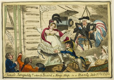 Ženská neohroženost od George Cruikshank