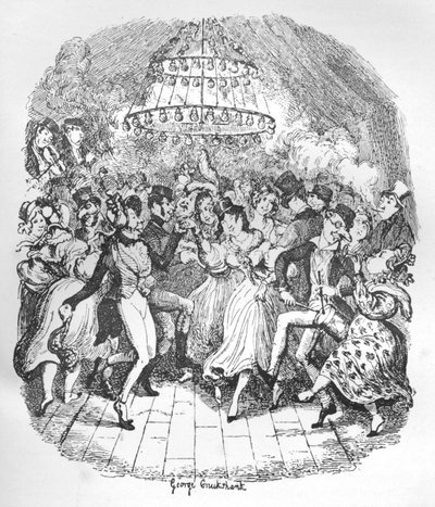 Greenwich Fair, c1900 od George Cruikshank