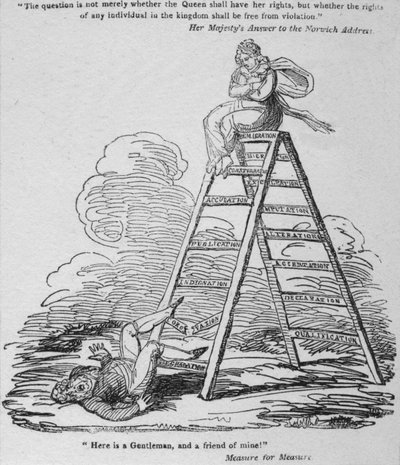 Tady je pánové a můj přítel!, c1820. od George Cruikshank