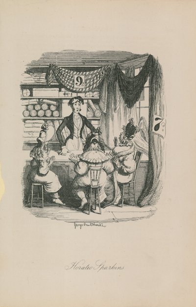 Horatio Sparkins od George Cruikshank