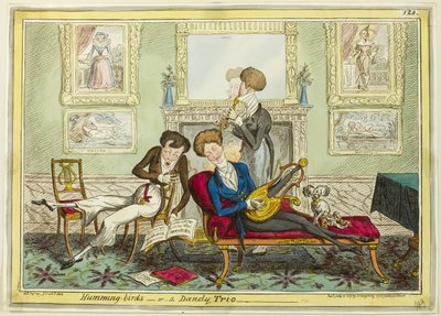 Kolibříci aneb Dandy trio od George Cruikshank