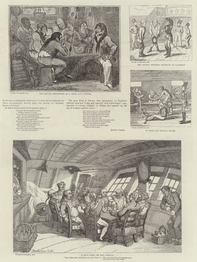 Humorné umění na Královské námořní výstavě od George Cruikshank