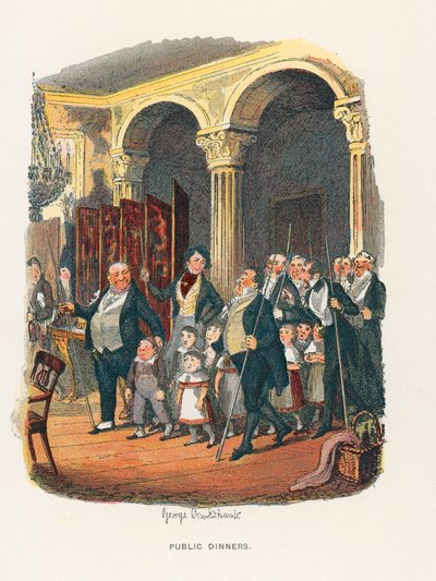 Ilustrace pro Sketches od Boz od George Cruikshank