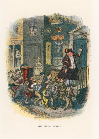 Ilustrace k filmu Sketches by Boz od George Cruikshank