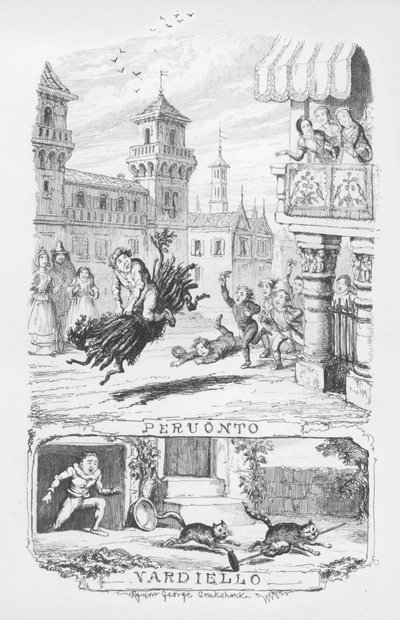 Ilustrace pro Pentamerone od George Cruikshank (rytina) od George Cruikshank