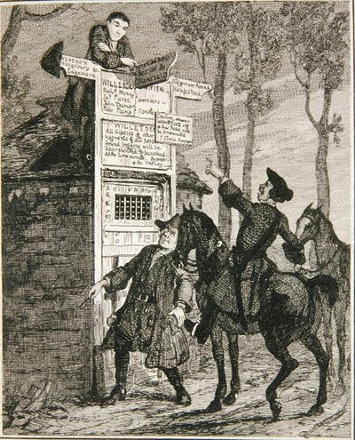 Jack uteče z klece ve Willesden, ilustrace z 