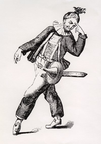 Kasper Punch, 19. století. od George Cruikshank