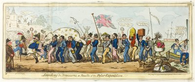 Vylodění pokladů od George Cruikshank