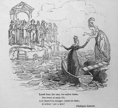 Vylákán ze svého vlastního, rodného domova..., c1820. od George Cruikshank