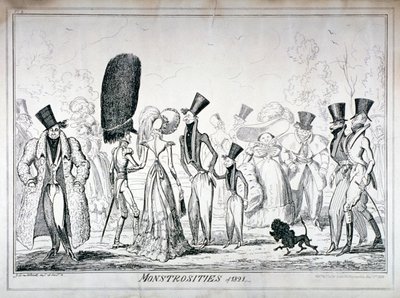 Monstrosity roku 1821, 1835. od George Cruikshank