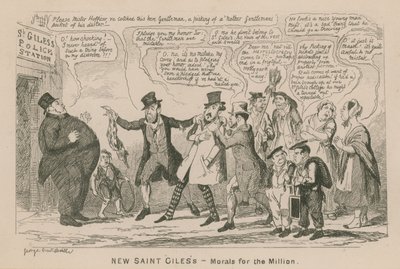 Nový Saint Giles od George Cruikshank