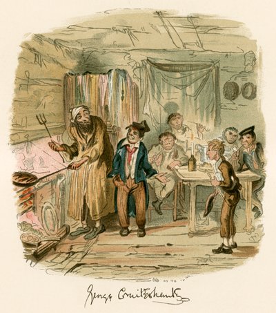 Oliver Twist od George Cruikshank