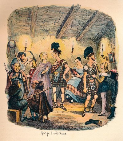 Soukromá divadla, c1900 od George Cruikshank
