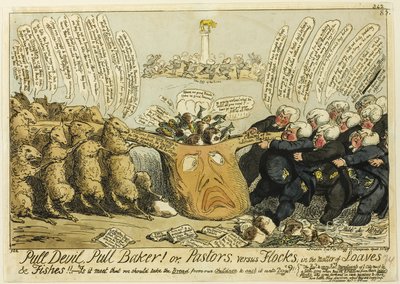 Vytáhni ďábla, vytáhni pekaře! od George Cruikshank