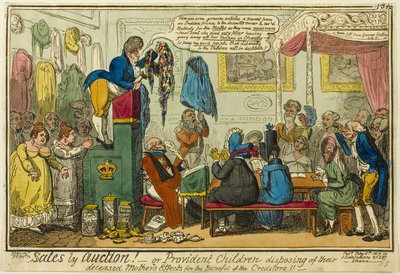 Prodej prostřednictvím aukce od George Cruikshank