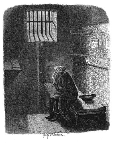 Scéna z Olivera Twista od Charlese Dickense, 1837 od George Cruikshank
