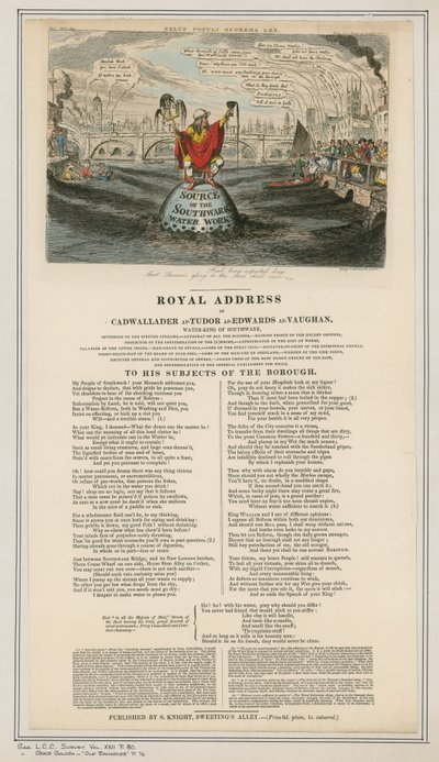 Vodárna Southwark od George Cruikshank