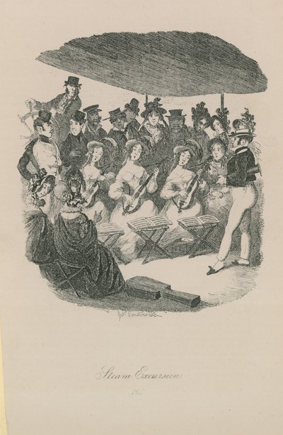 Parní exkurze od George Cruikshank