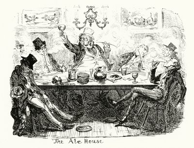 The Ale House (rytina) od George Cruikshank