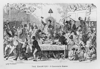 Charta, Commons Scene (rytina) od George Cruikshank