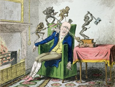 Bolest hlavy od George Cruikshank