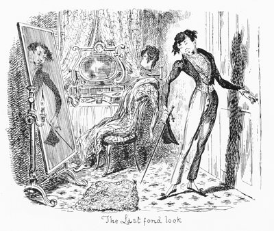 The Last Fond Look (rytina) od George Cruikshank