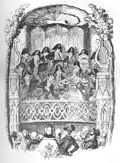 Vauxhall Gardens ve dne, c1900. od George Cruikshank