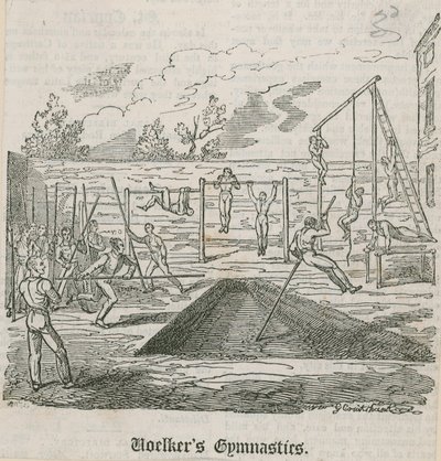 Woelkerova gymnastika od George Cruikshank