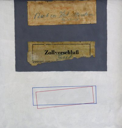 CCC (Customs Clearance Collage) (kombinovaná média) od George Dannatt