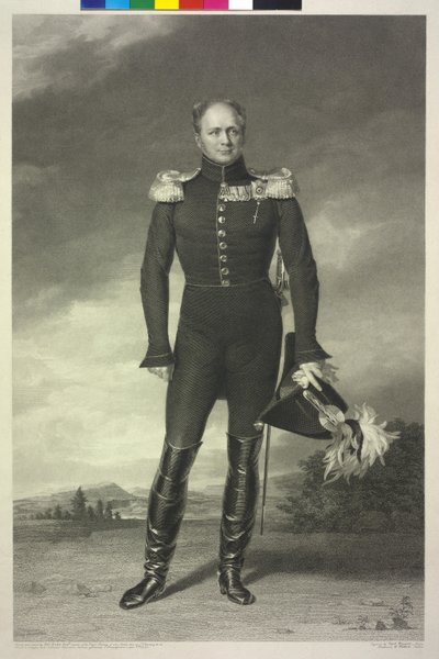 Ruský císař Alexandr I. od George Dawe