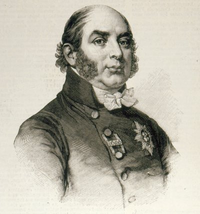 Jeho královská výsost vévoda z Kentu, královnin otec, z „The Illustrated London News“, 19. června 1886 od George Dawe