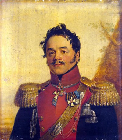 Portrét hraběte Nikolaje Grigorjeviče Ščerbatova (1777-1845) - George Dawe (1781-1829). Olej na plátně, před 1825. Rozměr: 70x62,5 cm. Státní Ermitáž, Petrohrad od George Dawe
