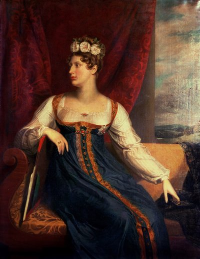 Portrét princezny Charlotte Augusty z Walesu od George Dawe