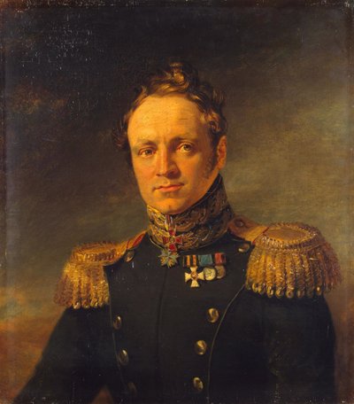 Portrét Jevgenije Alexandroviče Golovina 1782-1858, před rokem 1825 od George Dawe