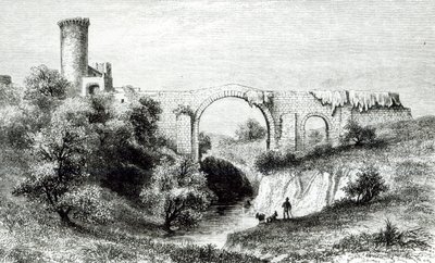 Ponte della Badia, Vulci od George Dennis
