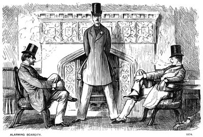 Alarmující nedostatek, 1874 1891 od George du Maurier