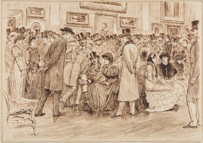 Pane Fieldingu, co si myslíte o těchto fotkách? Toto je umění, soukromý pohled v galerii Grosvenor od George du Maurier