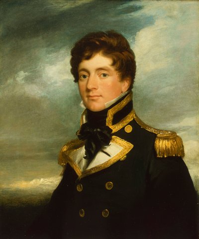 Kapitán Frederick William Beechey (1796-1856), asi 1822 (olej na plátně) od George Duncan Beechey