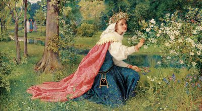 Matilda - Dante, Očistec, Canto 28 od George Dunlop Leslie
