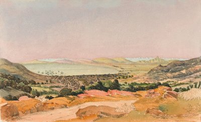 Kapské Město, cca 1862 (akvarel) od George E.L.S. Sanford