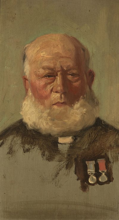 Portrét J. Summerse, R.N., c. 1920 (olej na panelu) od George Edmund Butler