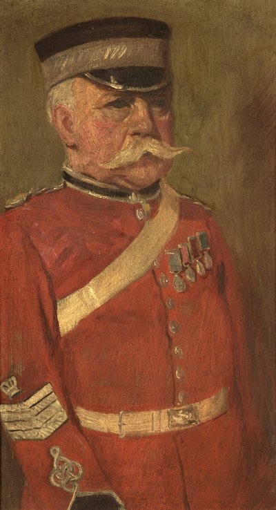 Portrét Jas George, R.N. & 3., c. 1920 (olej na panelu) od George Edmund Butler