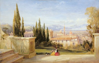 Italská krajina od George Edwards Hering