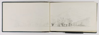 (Skicák) Near Aigle od George Elbert Burr