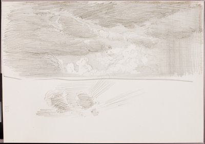 (Bez názvu) (Studie mraků) od George Elbert Burr