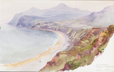 Bay at Nevin, Wales, 1899. od George Elbert Burr