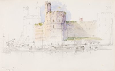Hrad Caernarvon od George Elbert Burr