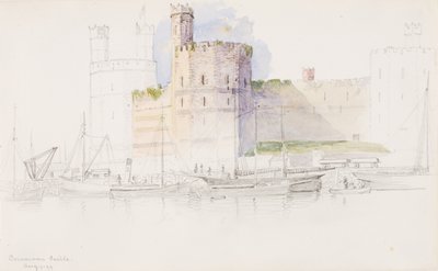 Zámek Caernarvon, 1899. od George Elbert Burr