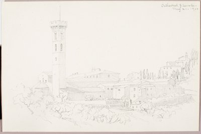 Katedrála, Fiesole od George Elbert Burr