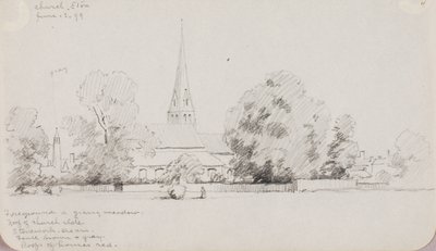 Kostel, Eton od George Elbert Burr